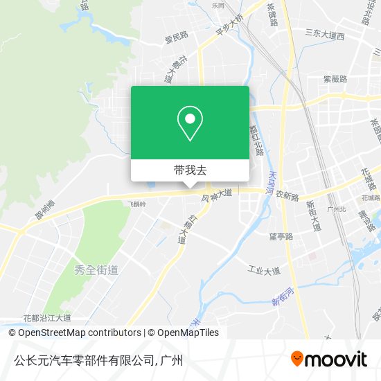 公长元汽车零部件有限公司地图