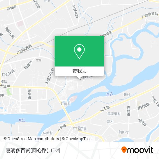 惠满多百货(同心路)地图