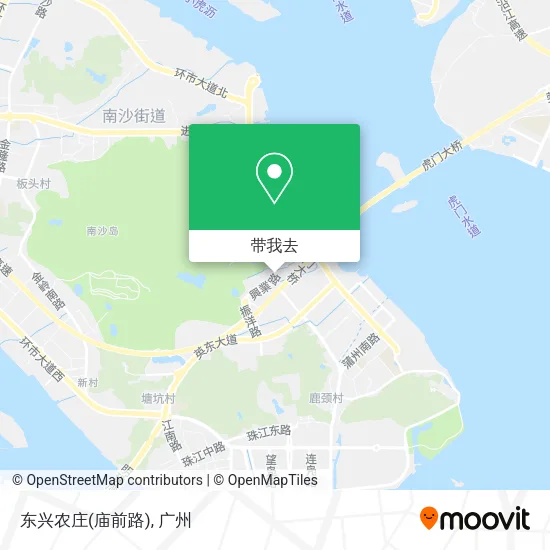 东兴农庄(庙前路)地图