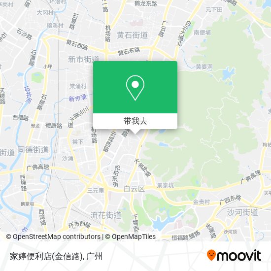 家婷便利店(金信路)地图