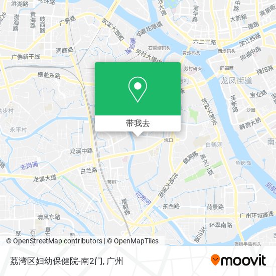 荔湾区妇幼保健院-南2门地图