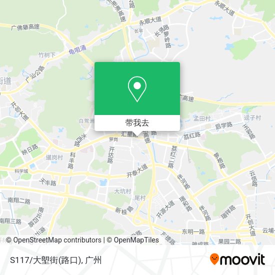 S117/大塱街(路口)地图