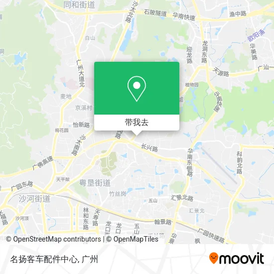 名扬客车配件中心地图