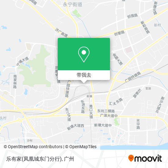 乐有家(凤凰城东门分行)地图