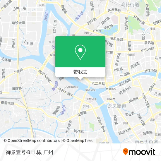 御景壹号-B11栋地图