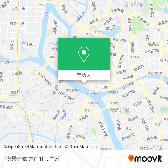 御景壹號-东南1门地图