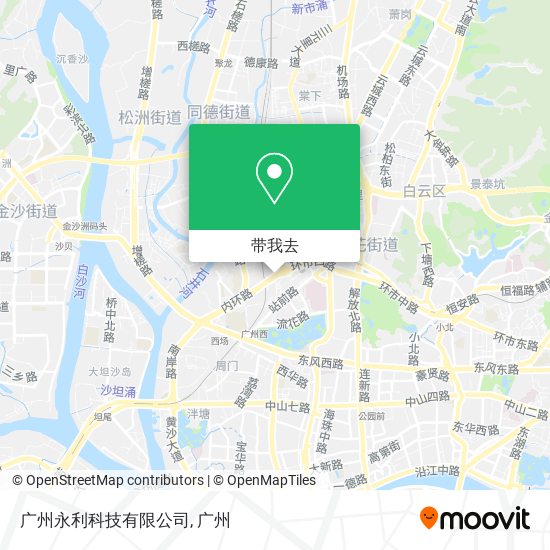 广州永利科技有限公司地图