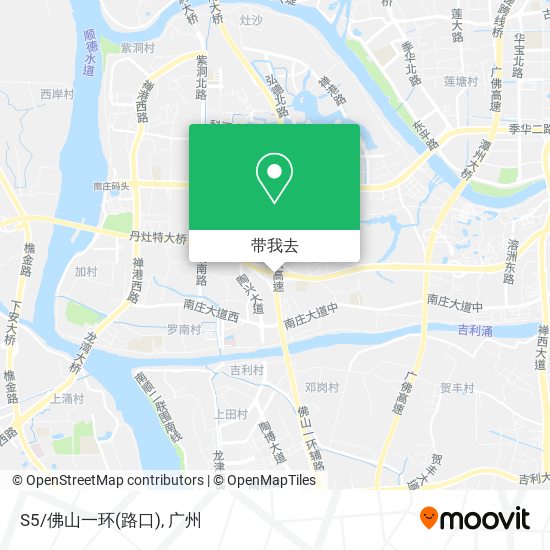 S5/佛山一环(路口)地图