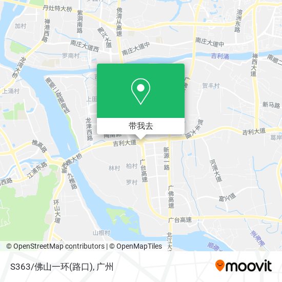 S363/佛山一环(路口)地图