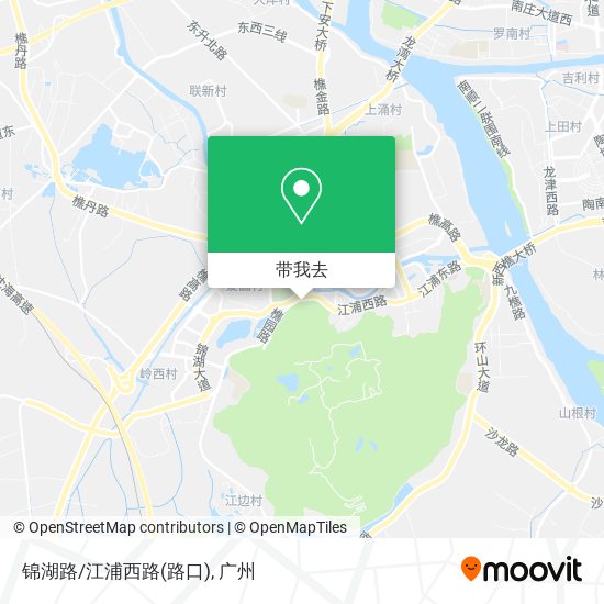 锦湖路/江浦西路(路口)地图