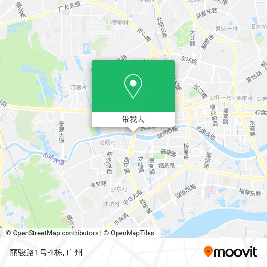 丽骏路1号-1栋地图