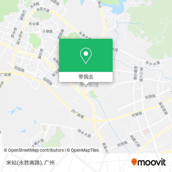 米站(永胜南路)地图