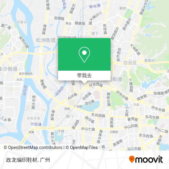 政龙编织鞋材地图