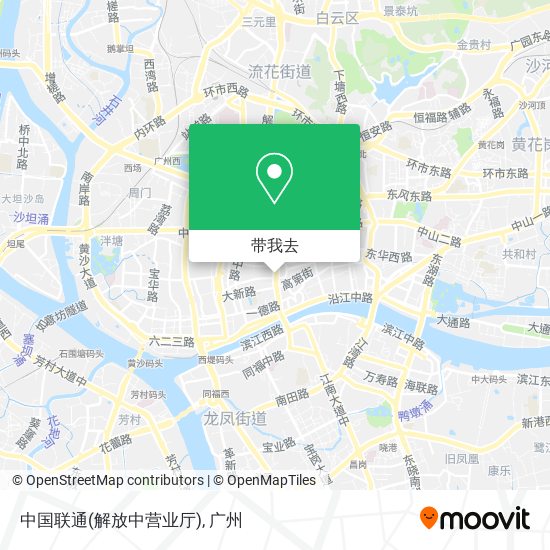 中国联通(解放中营业厅)地图