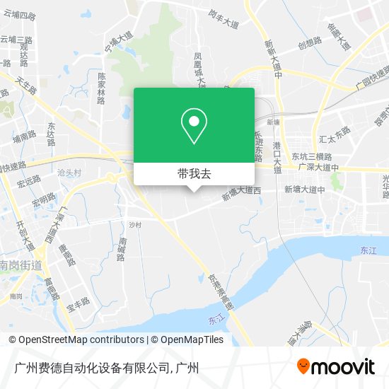 广州费德自动化设备有限公司地图