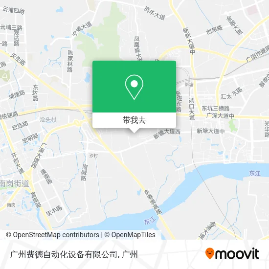 广州费德自动化设备有限公司地图