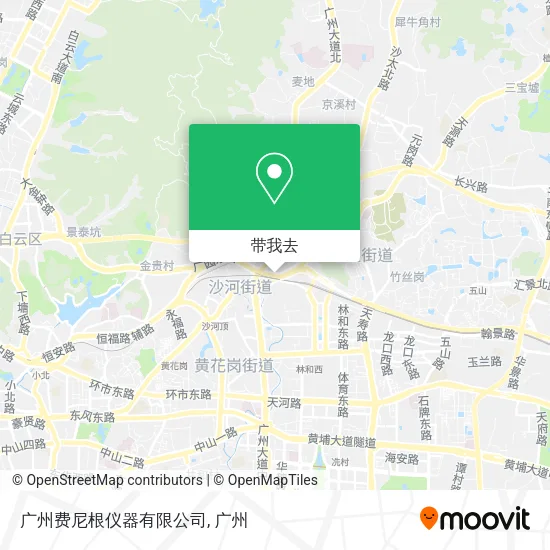 广州费尼根仪器有限公司地图
