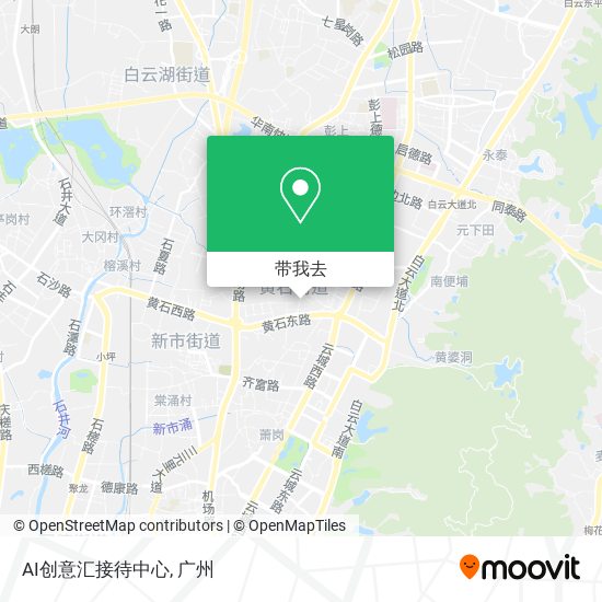 AI创意汇接待中心地图