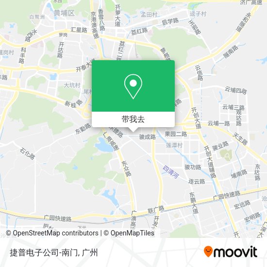 捷普电子公司-南门地图