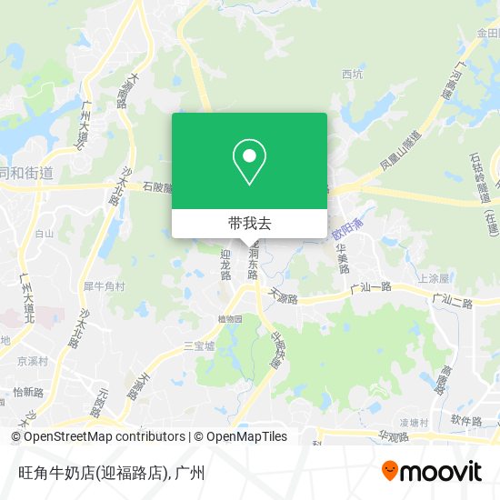 旺角牛奶店(迎福路店)地图
