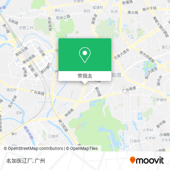 名加医辽厂地图