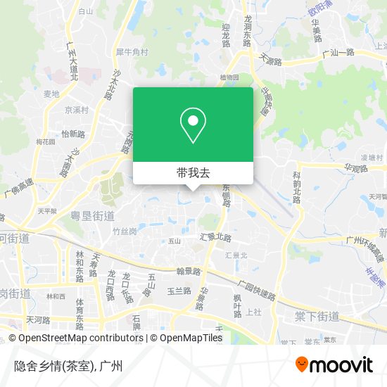 隐舍乡情(茶室)地图