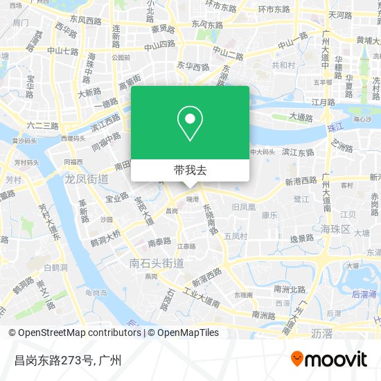 昌岗东路273号地图