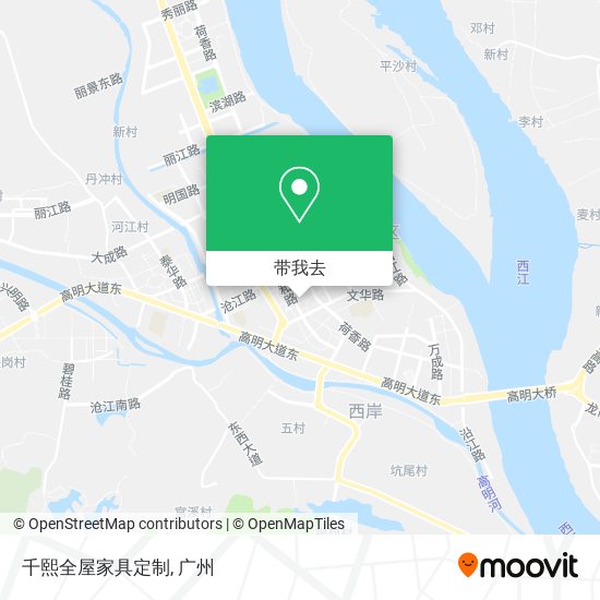 千熙全屋家具定制地图