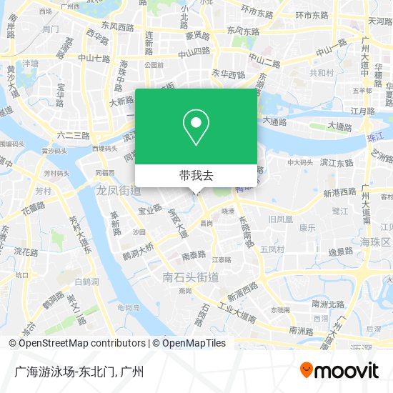 广海游泳场-东北门地图