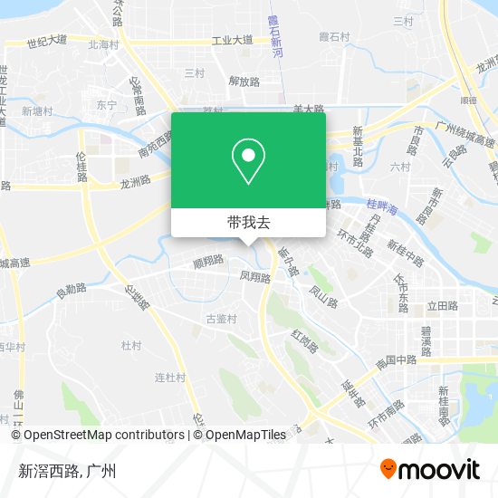 新滘西路地图