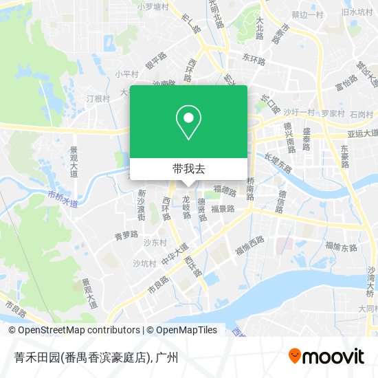 菁禾田园(番禺香滨豪庭店)地图