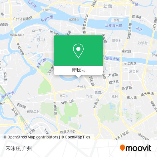 禾味庄地图