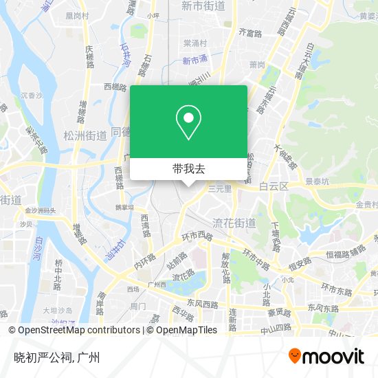 晓初严公祠地图
