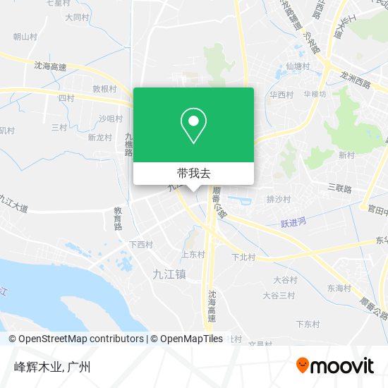 峰辉木业地图