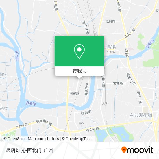 晟唐灯光-西北门地图
