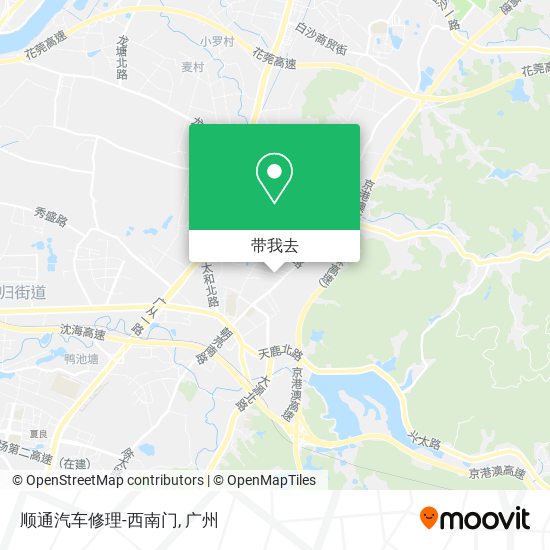 顺通汽车修理-西南门地图