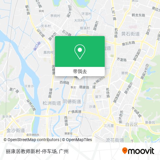 丽康居教师新村-停车场地图