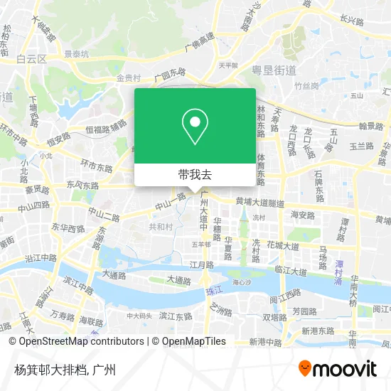 杨箕邨大排档地图