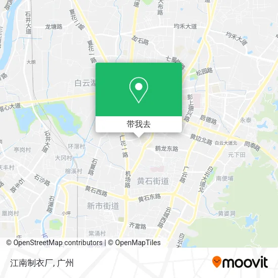 江南制衣厂地图