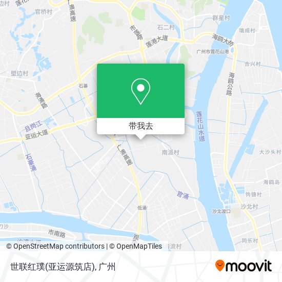 世联红璞(亚运源筑店)地图