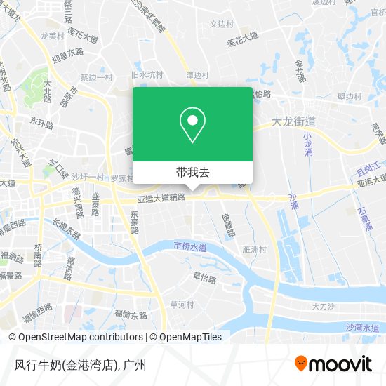 风行牛奶(金港湾店)地图