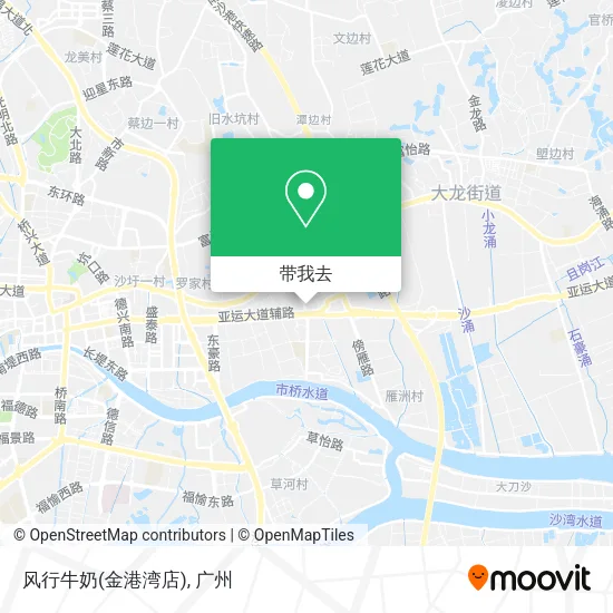 风行牛奶(金港湾店)地图