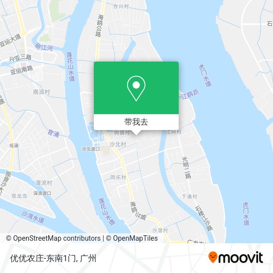 优优农庄-东南1门地图