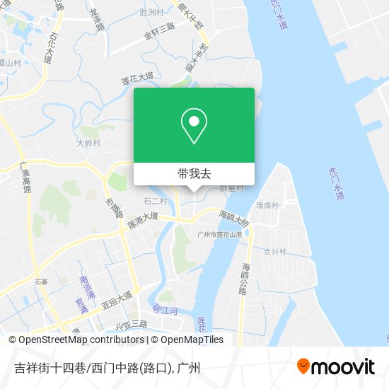 吉祥街十四巷/西门中路(路口)地图