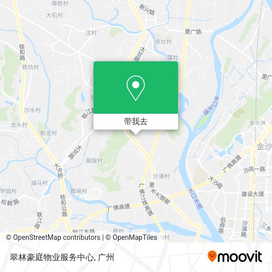 翠林豪庭物业服务中心地图