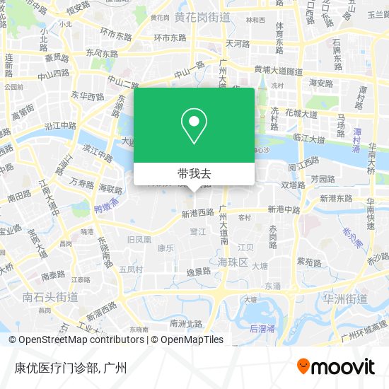 康优医疗门诊部地图