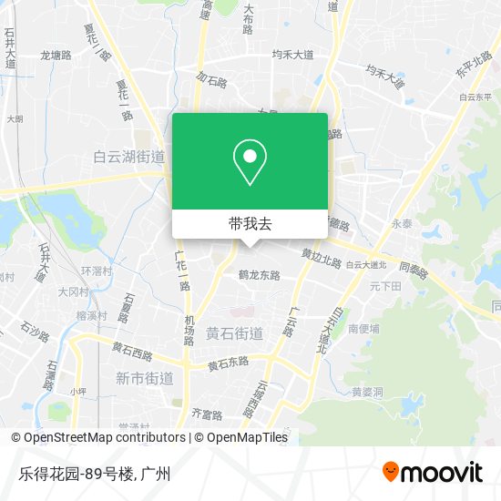 乐得花园-89号楼地图