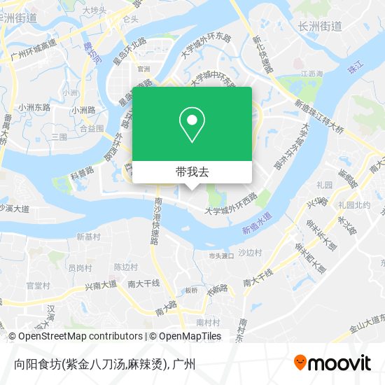 向阳食坊(紫金八刀汤,麻辣烫)地图