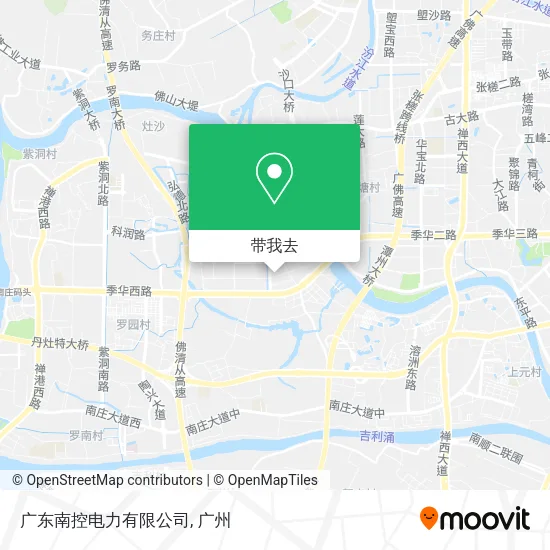 广东南控电力有限公司地图