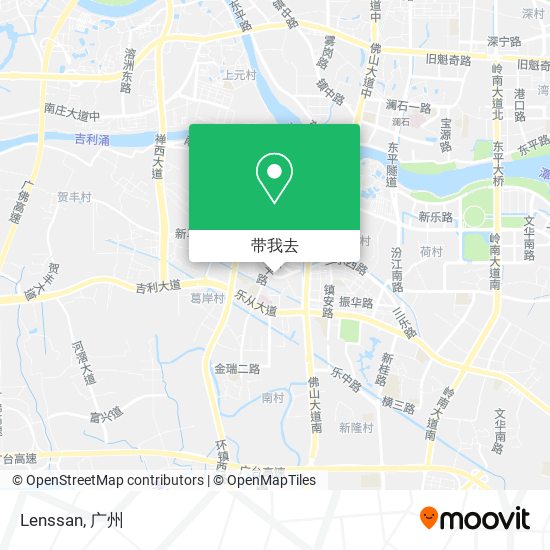 Lenssan地图